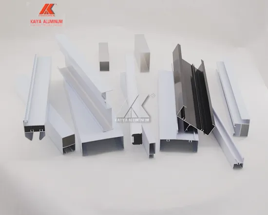 Indonesia Market Extrusion Aluminum Profiles for Kitchen Wardrobe Doors and Windows