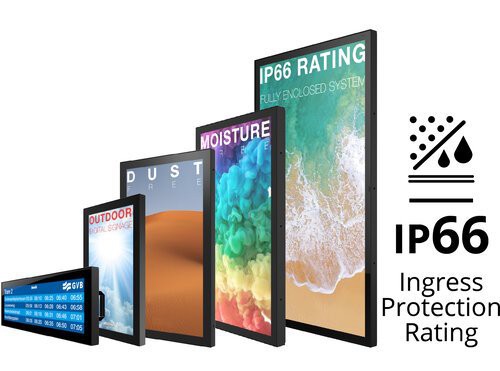Risinglcd + hōʻike-puka + Digital + Signage + Signage + IP66-01