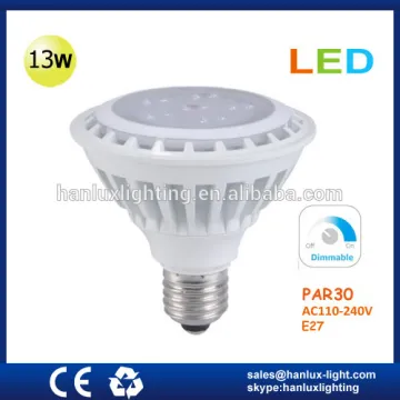 13W LED par30 dimmable bulb CE ROHS