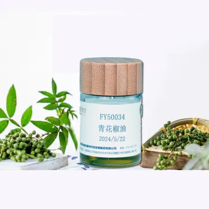 Blue and white pepper oil