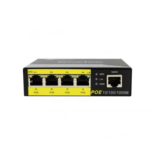 4 Port POE Switch Gigabit Unmanaged