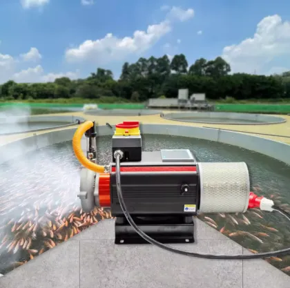 High-Speed Turbo Blower for Fish Pond Oxygenation