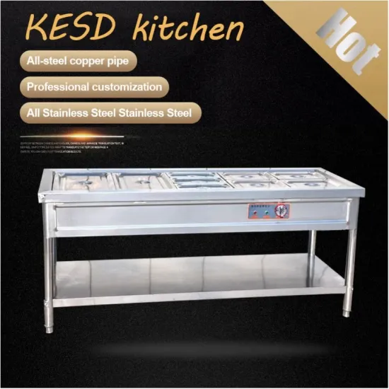 Commercial 5 Pan Commercial Kitchen Food Warm Table