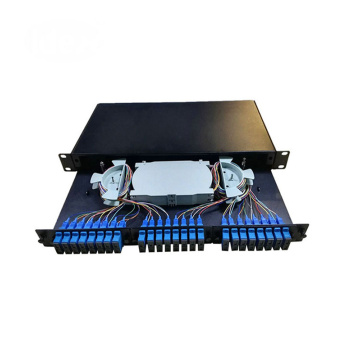48 Port Fiber Optic Panel 48 96 port fiber optic cable patch panel Manufactory