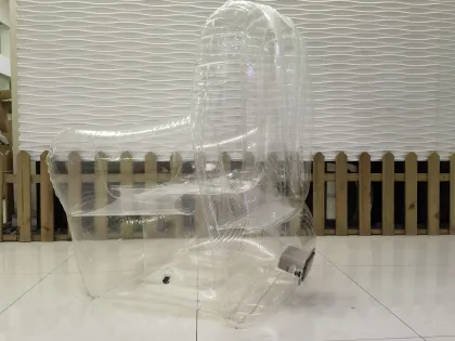 Portable, Transparent, Inflatable Lazy Air Sofa: Your Comfortable On-the-Go Solution