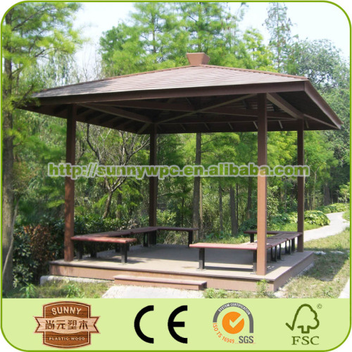 durable wpc park pavilion