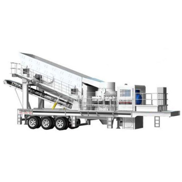 Impianto mobile frantoio a cono 50-200 t / h