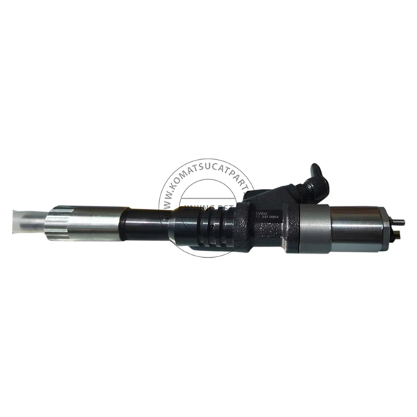 6156-11-3300 6156-11-3301 095000-1211 095000-1210 Fuel Injector Assy For Komatsu PC400-7 PC450-7 S6D125 Excavator Engine Parts