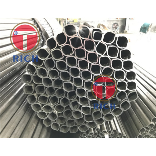 EN101305-1 seamless cold drawn lemon shaped steel tube