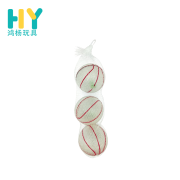 Transparent Mini Basketball Squishy Balls Set