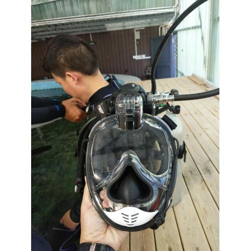 One Piece Full Face Snorkeling Mask