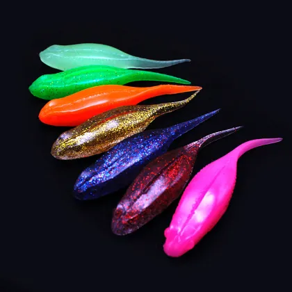 Lure Soft Bait Tadpole 10.5cm Bionic Floating Bait - Black Potato Pupa Type