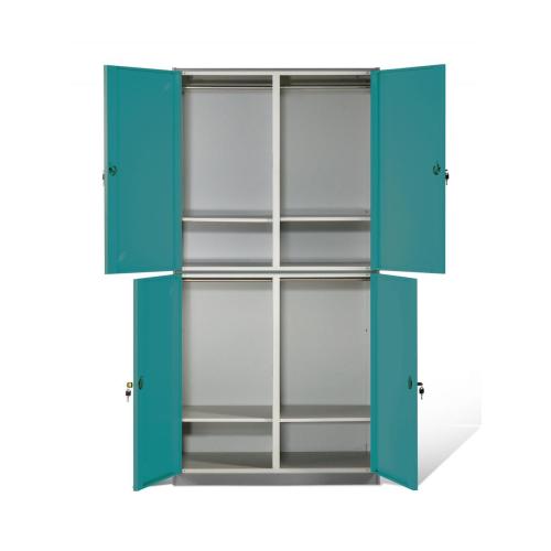 Powder Coated Steel Locker Double Tier