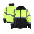 Giacca riflettente ANSI Classe 3 300D Ripstop Fleece