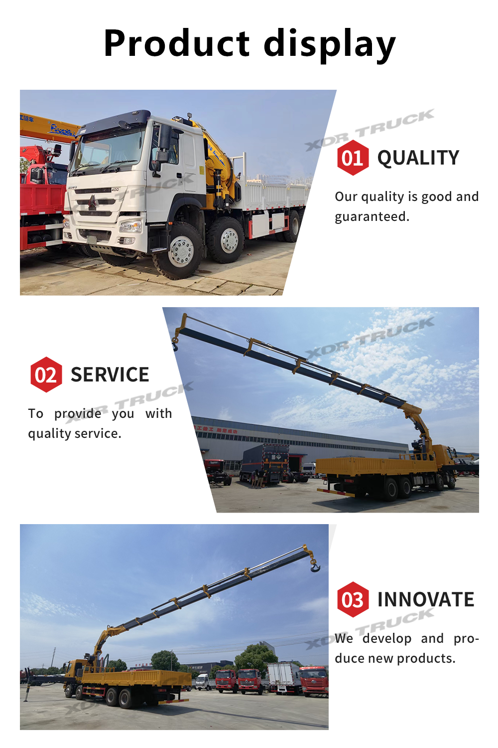 8X4 crane truck