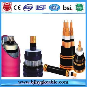 Single Core Copper Conductor Middle Voltage Electric Cable