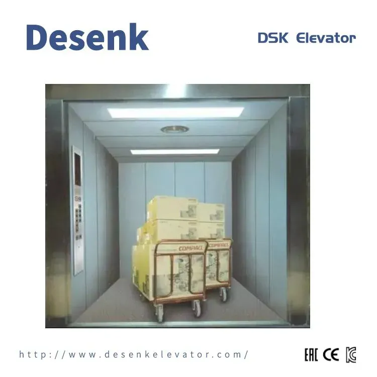 Hydraulic Freight Elevator for Cargo and Goods Transport