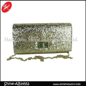 top quality crossbody bag/beautiful clutch bag/shinning glitter bag