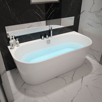 كبيرة مخصصة البيضاوي البيضاوي المخصصة بذني حوض الاستحمام مع تصميم بسيط