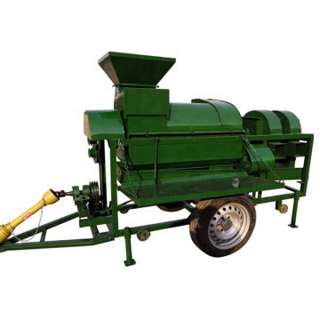 Mini Electric Wheat Thresher Portable Grain Harvester