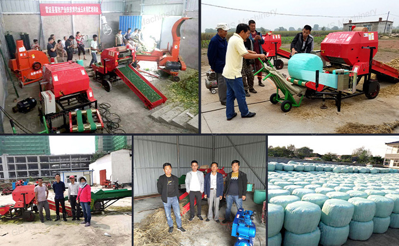 Grass and Hay Chopper Crusher Straw Grinding Machine