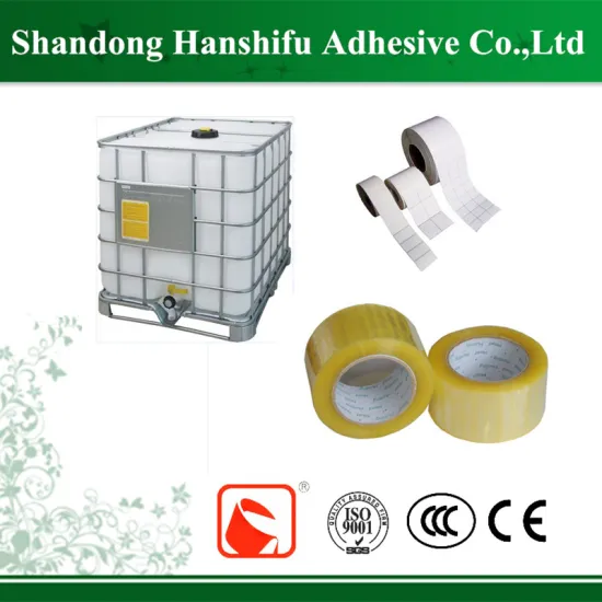 Pressure Sensitive Glue Water Based Glue for BOPP White Glue