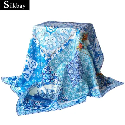 Custom Printed Silk Scarves in Hangzhou