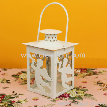 Diseño del estilo del ángel para niños Mini linterna metálica Kf-s5210