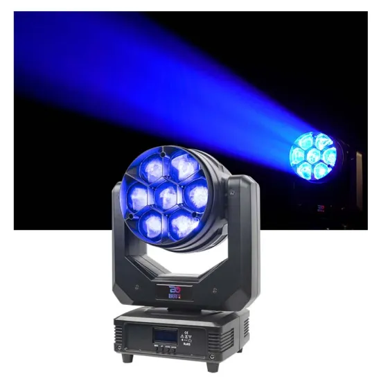 Wholesale DMX RGBW LED Mini Zoom Wash 7x40W Moving Head - Guangzhou Beyond Lighting