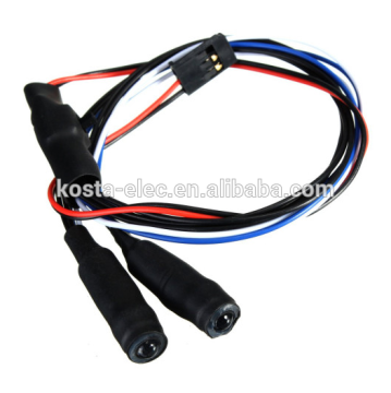 Model Lamp 2LED Angel Eye Lamp Light White With Blue RC Car Parts