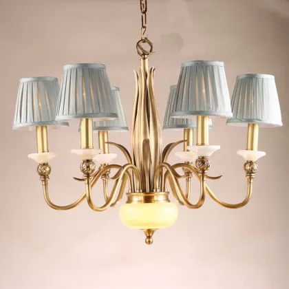 Vintage Lux: Antique Design LED Chandeliers for Modern Luxury Living Rooms