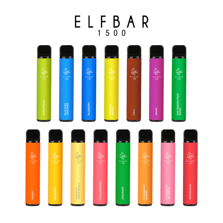 بالجملة يمكن التخلص منها vape elfbar 1500puffs