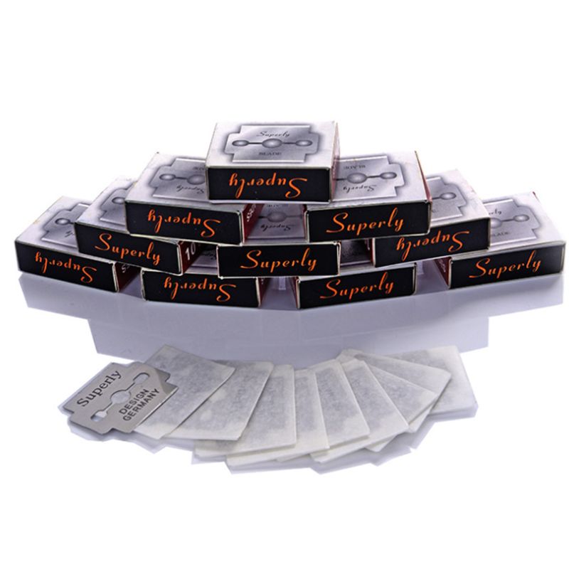 100 Pcs/box Replacement Blade Dead Skin Corn Remover Nail Art Pedicure Blades Foot Care Tool 28GA