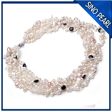 AA 5-6MM Lastest Design Freshwater Girls Pearl Necklace
