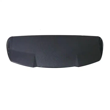 RSQ8 Style Carbon Look Poopper &amp; Roof Spoiler لـ Audi 2019-2022