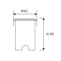 LEDER Aluminum Body 1W LED Inground Light