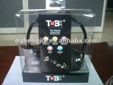 2014 new style wireless Mp3 TF CARD headphones with FM function