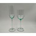 green color champagne glass wine high ball cup