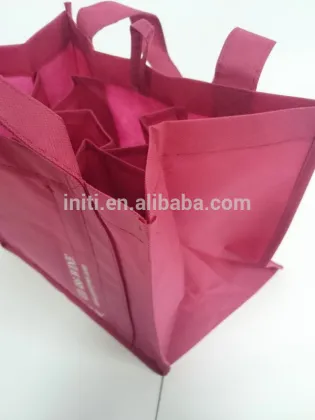 Top Wholesale Alibaba Wine Bag Six Cooler Six Bottle Bag For Wine Packing
