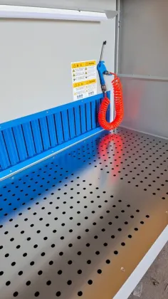 Industrial dust removal frosted dust removal workbench