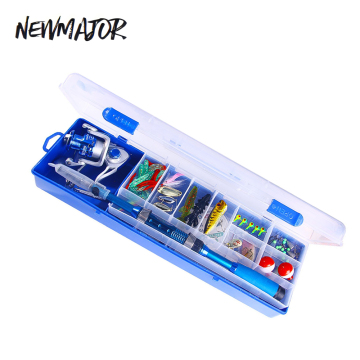NEWMAGOR 1,5 M LUR LURE ET TELESCOPIQUE COMBO avec ensemble d'appâts