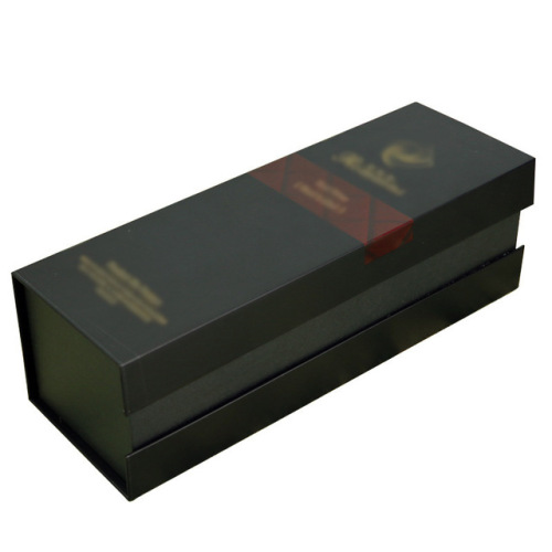Champagne Packaging Customize Logo Magnetic Wine Box