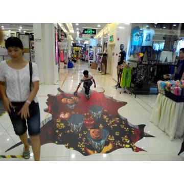 3D Floor Sticker Removable Mural Decals