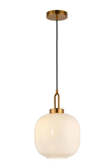 Modern luxury  glass round ball pendant