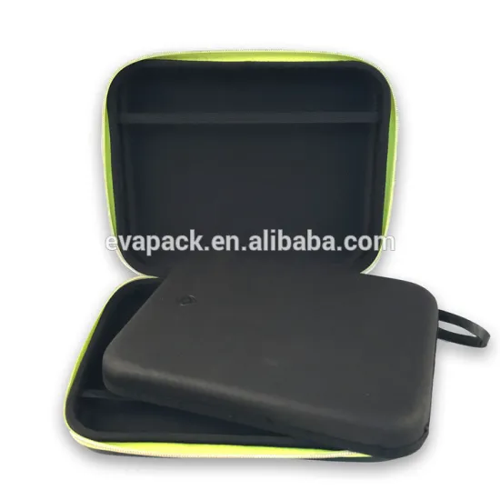 Waterproof Custom Embossed Debossed Logo Design Zipper Closured Eva Watch Cases