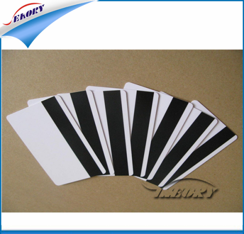 Blank PVC Cards with Magnetic Strips
