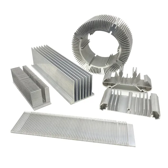 180-250mm Pin Fin Anodized Aluminum Extrusion Heatsink Profile