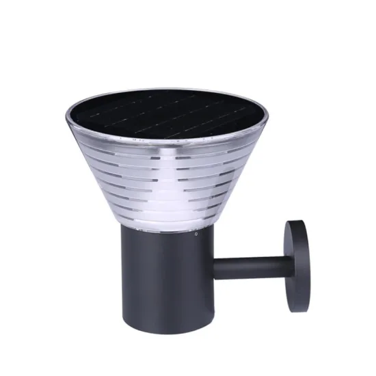 IP65 Courtyard Round High Brightness Environmental Protecting LED Solar Wall Light