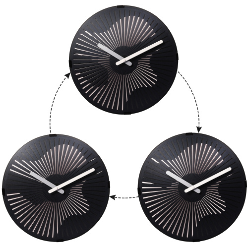 Guitar Shape Motion Wall Clock