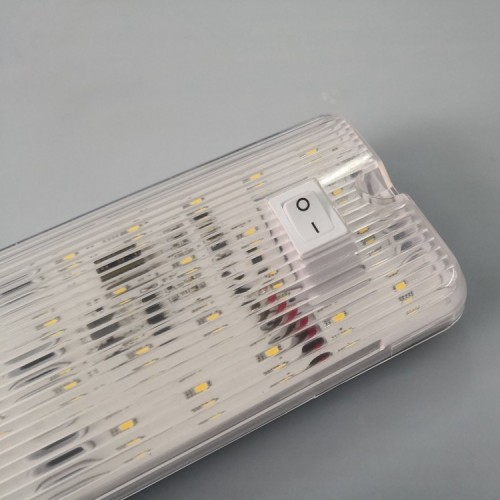 9-15 વી એલઇડી ઇન્ટિરિયર લાઇટ બાર આરવી લાઇટ્સ ઇન્ટિરિયર એલઇડી સ્ટ્રીપ લાઇટ્સ ઓન/ઓફ સ્વિચ સાથે કાર આરવી વેન ટ્રક